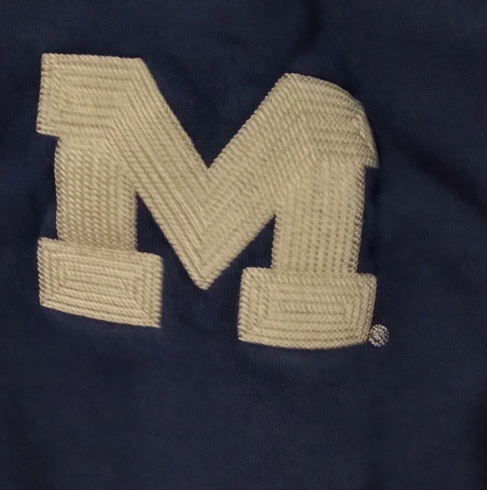 Nike Dark Blue Michigan Wolverines Quarter-Zip Pullover